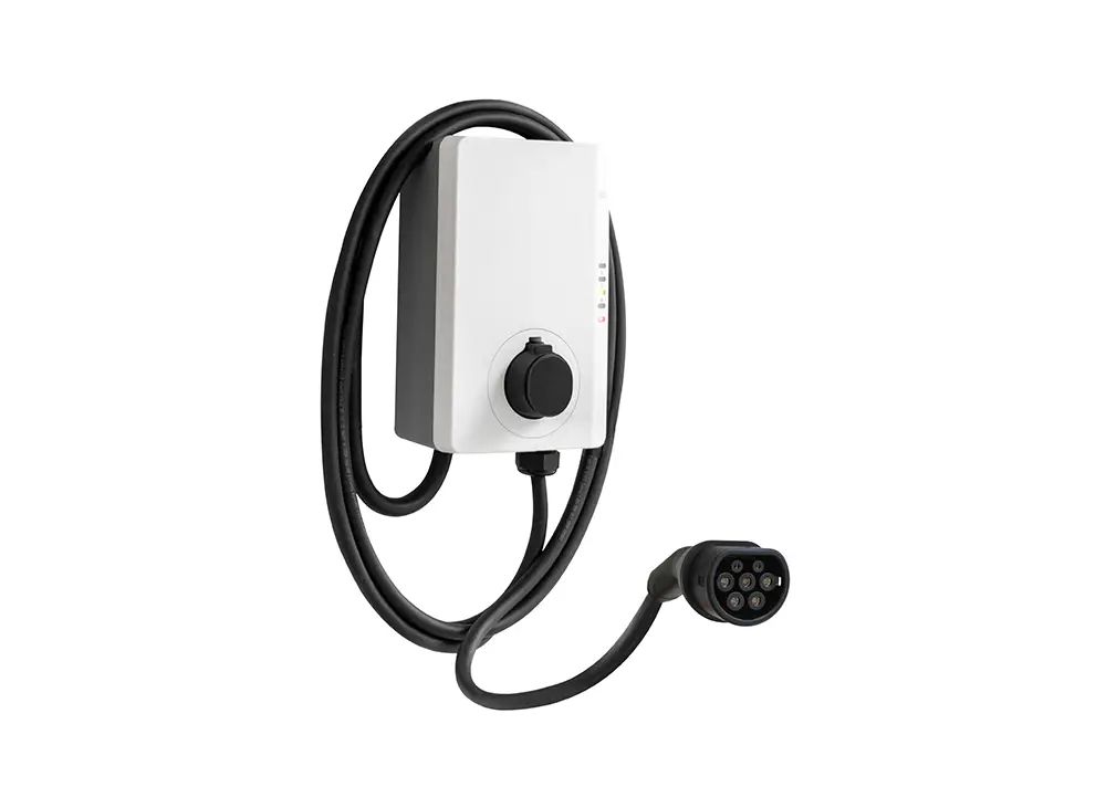 chargeur voiture electrique borne fixation murale