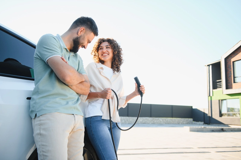 Installation de borne de recharge par un professionnel IRVE
